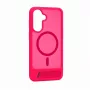 Evelatus Samsung Galaxy A17 4G / A17 5G Rubber Coated MagSafe With Stand Case Hot Pink