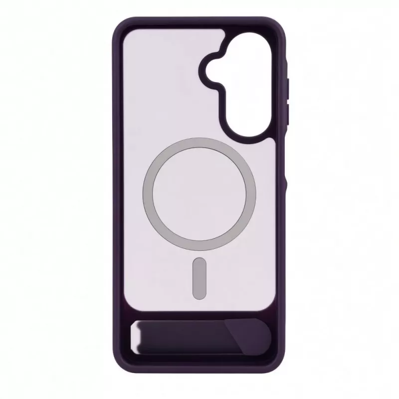 Evelatus Samsung Galaxy A17 4G / A17 5G Rubber Coated MagSafe With Stand Case Purple