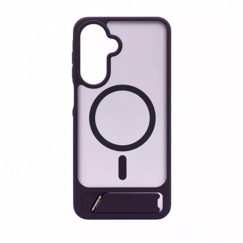 Evelatus Samsung Galaxy A17 4G / A17 5G Rubber Coated MagSafe With Stand Case Purple