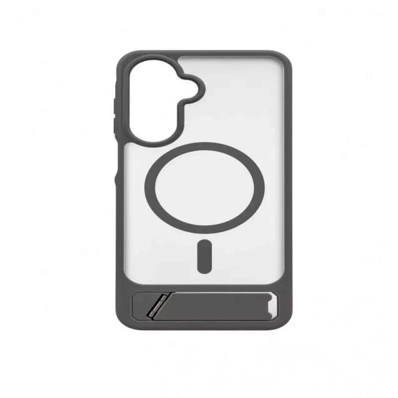 Evelatus Samsung Galaxy A17 4G / A17 5G Rubber Coated MagSafe With Stand Case Smoke Grey