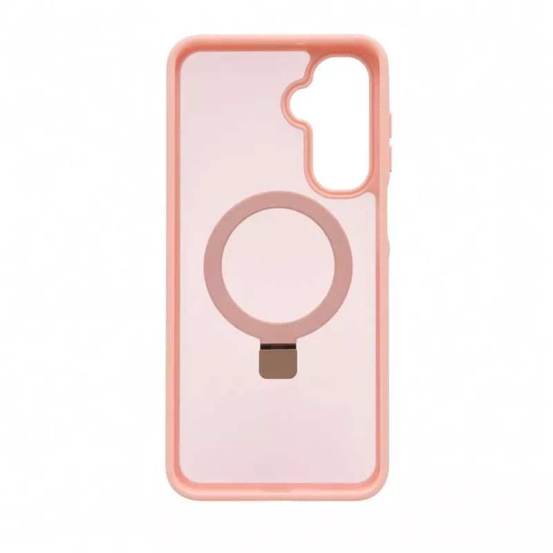 Evelatus Samsung Galaxy A17 4G / A17 5G Shield Case With MagSafe & Stand Matte Ring Light Pink