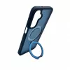 Evelatus Samsung Galaxy A17 4G / A17 5G Shield Case With MagSafe & Stand Matte Ring Navy Blue