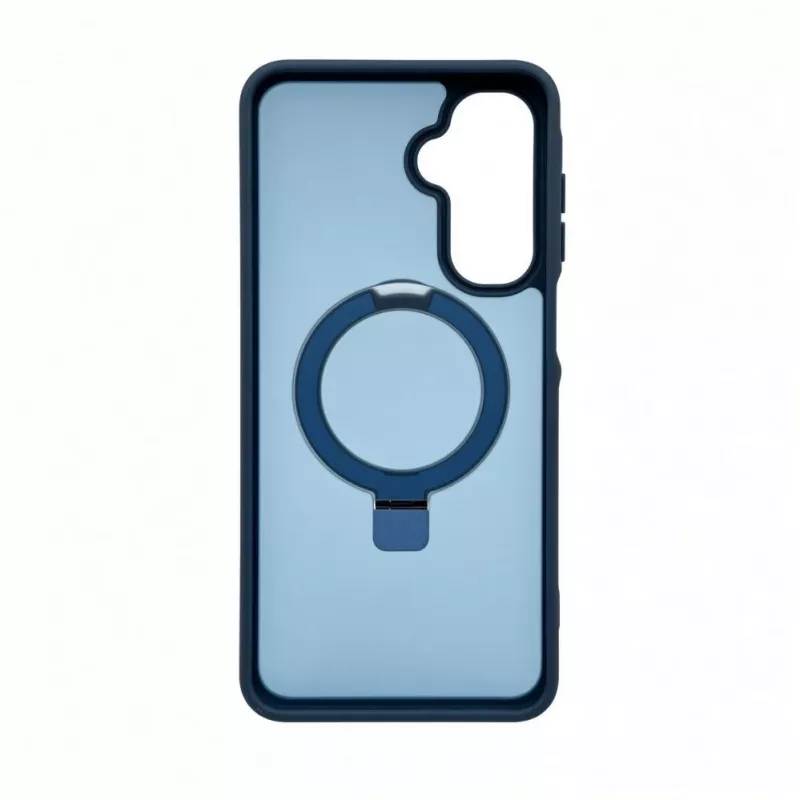 Evelatus Samsung Galaxy A17 4G / A17 5G Shield Case With MagSafe & Stand Matte Ring Navy Blue