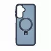 Evelatus Samsung Galaxy A17 4G / A17 5G Shield Case With MagSafe & Stand Matte Ring Navy Blue