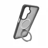 Evelatus Samsung Galaxy A17 4G / A17 5G Shield Case With MagSafe & Stand Matte Ring Smoke Grey