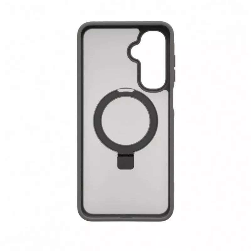 Evelatus Samsung Galaxy A17 4G / A17 5G Shield Case With MagSafe & Stand Matte Ring Smoke Grey