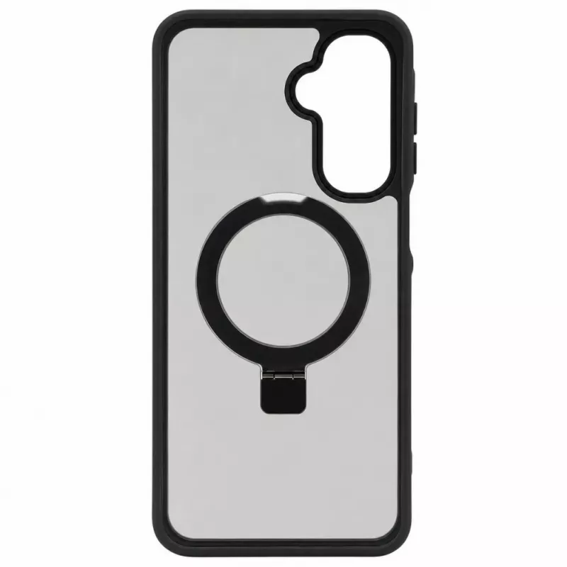 Evelatus Samsung Galaxy A17 4G / A17 5G Shield Case with MagSafe & Stand Matte Ring Black