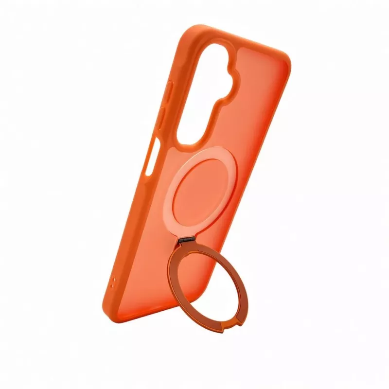 Evelatus Samsung Galaxy A17 4G / A17 5G Shield Case with MagSafe & Stand, Matte Ring, Orange