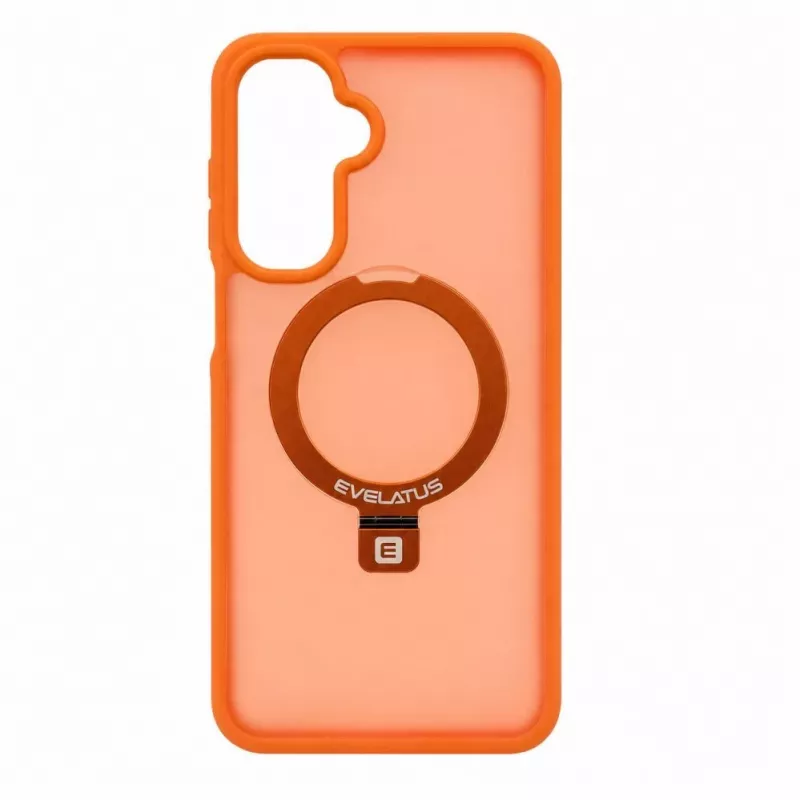 Evelatus Samsung Galaxy A17 4G / A17 5G Shield Case with MagSafe & Stand, Matte Ring, Orange