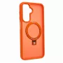 Evelatus Samsung Galaxy A17 4G / A17 5G Shield Case with MagSafe & Stand, Matte Ring, Orange