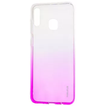 Evelatus Samsung Galaxy A20e Gradient TPU Case Rose Red