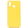 Evelatus Samsung Galaxy A20E Nano Silicone Case Soft Touch TPU Yellow