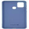Evelatus Samsung Galaxy A21s Nano Silicone Case Soft Touch TPU Blue