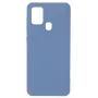 Evelatus Samsung Galaxy A21s Nano Silicone Case Soft Touch TPU Blue