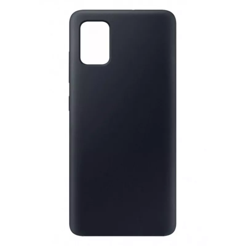 Evelatus Samsung Galaxy A31 Nano Silicone Case Soft Touch TPU Black
