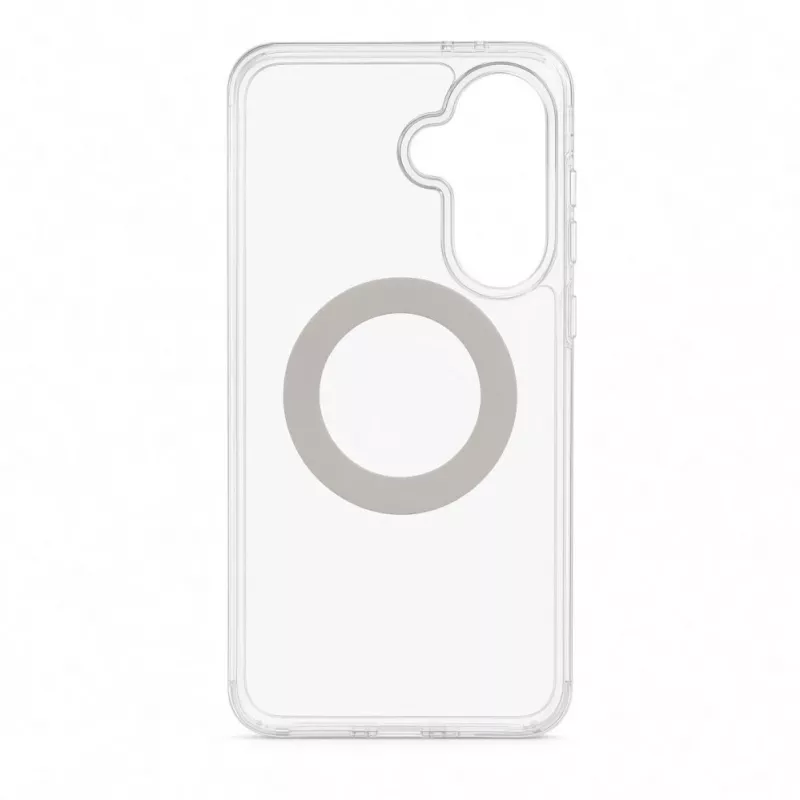 Evelatus Samsung Galaxy A37 / A36 Hybrid Case with MagSafe PC+TPU 360 Metal Stand Transparent