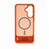 Evelatus Samsung Galaxy A37 / A36 Rubber Coated MagSafe With Stand Case Orange