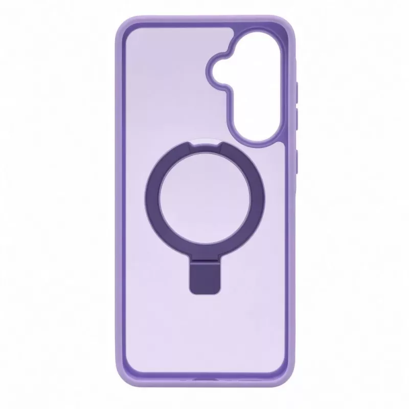 Evelatus Samsung Galaxy A37 / A36 Shield Case with MagSafe & Stand Matte Ring Lavender Purple