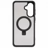 Evelatus Samsung Galaxy A37 / A36 Shield Case with MagSafe & Stand Matte Ring Smoke Grey