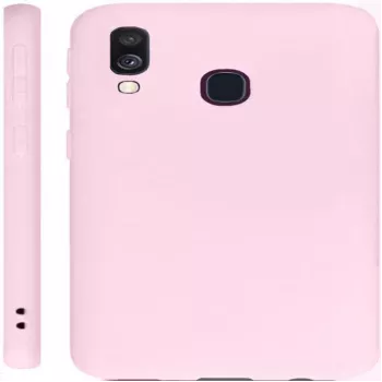 Evelatus Samsung Galaxy A40 Nano Silicone Case Soft Touch TPU Beige