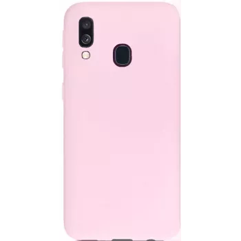 Evelatus Samsung Galaxy A40 Nano Silicone Case Soft Touch TPU Beige