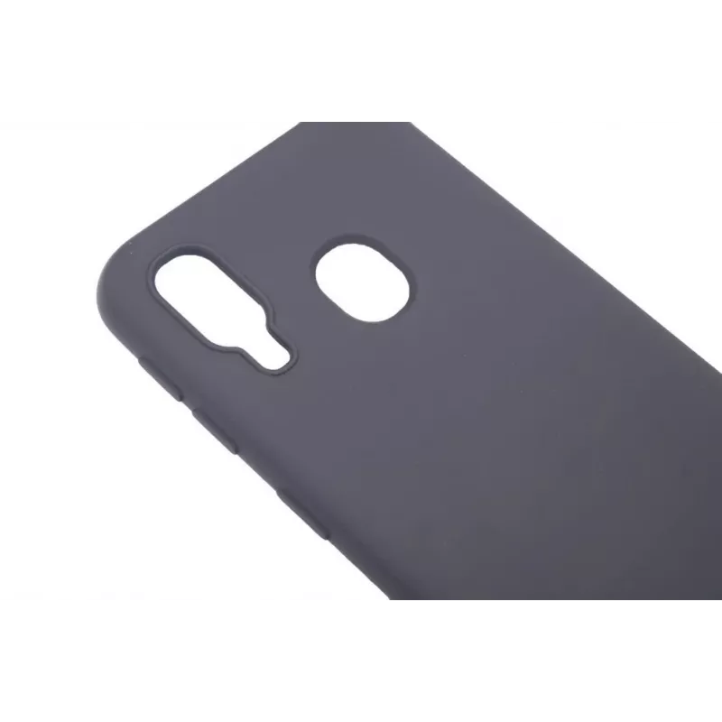 Evelatus Samsung Galaxy A40 Nano Silicone Case Soft Touch TPU Black