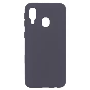 Evelatus Samsung Galaxy A40 Nano Silicone Case Soft Touch TPU Black