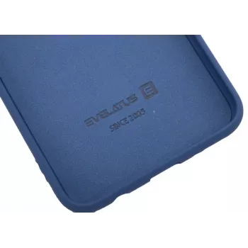 Evelatus Samsung Galaxy A40 Nano Silicone Case Soft Touch TPU Dark Blue