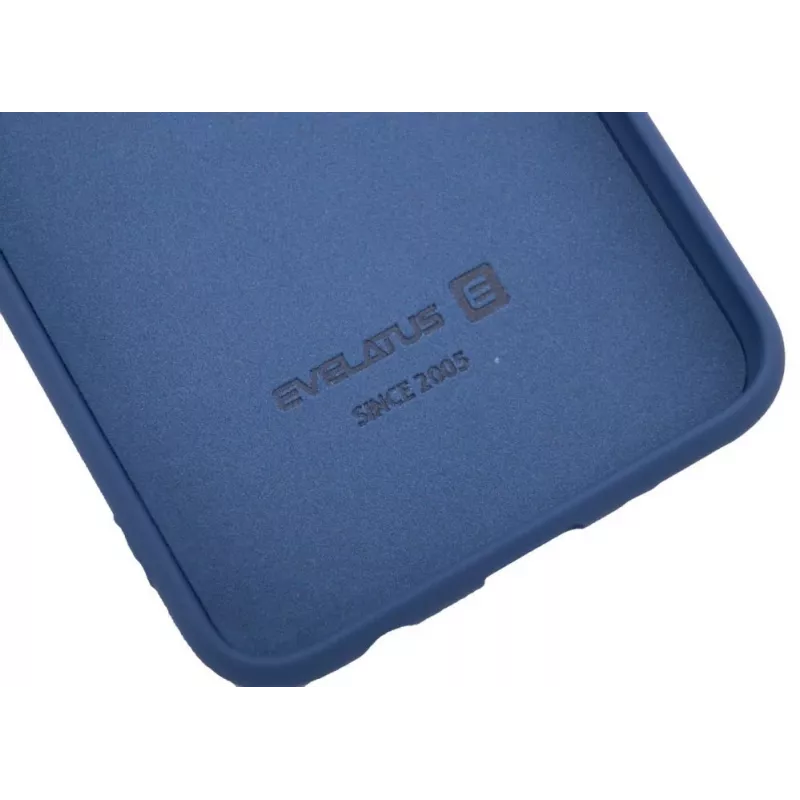 Evelatus Samsung Galaxy A40 Nano Silicone Case Soft Touch TPU Dark Blue