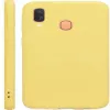 Evelatus Samsung Galaxy A40 Nano Silicone Case Soft Touch TPU Yellow
