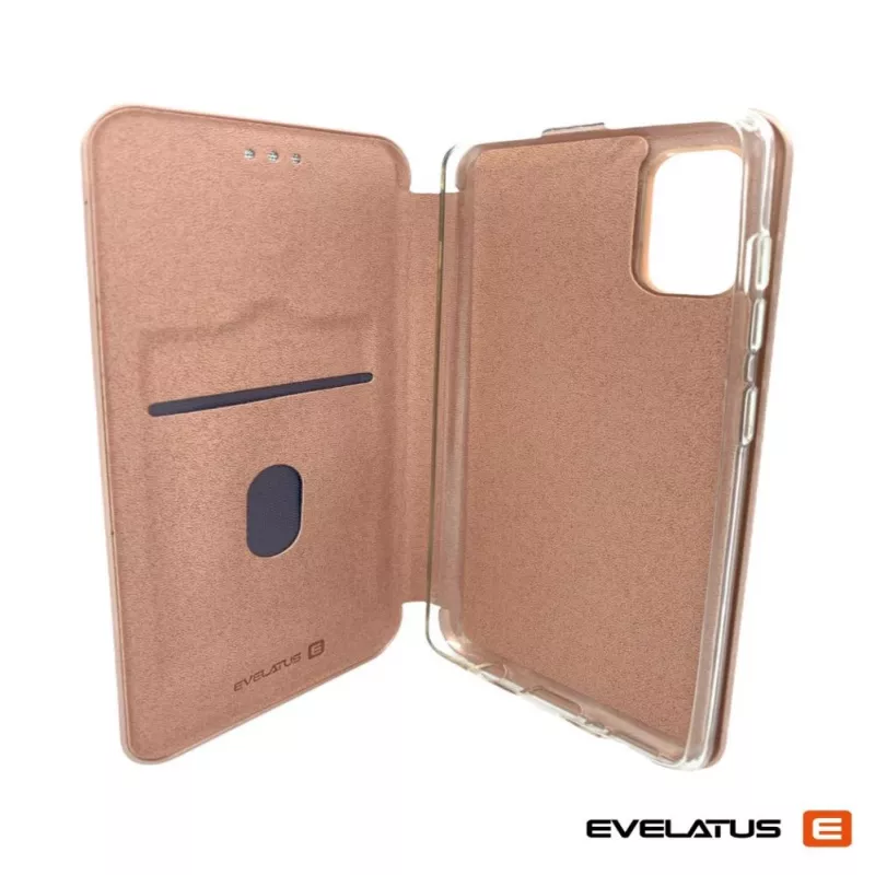 Evelatus Samsung Galaxy A41 Book Case Rose Gold