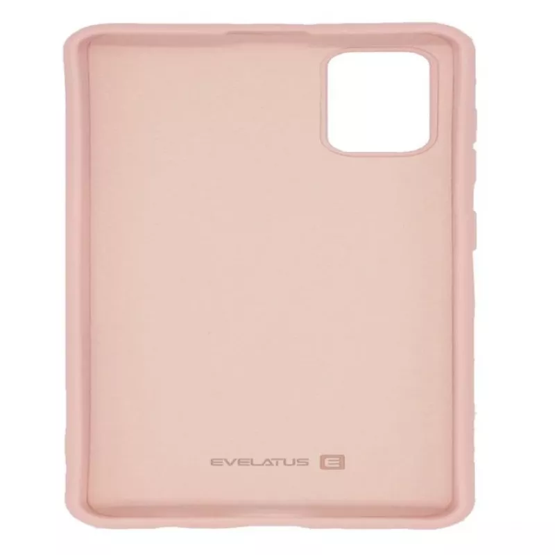 Evelatus Samsung Galaxy A41 Nano Silicone Case Soft Touch TPU Beige