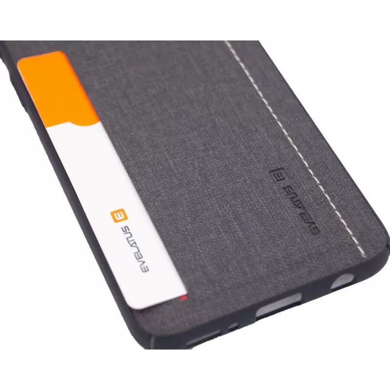 Evelatus Samsung Galaxy A50 Silicone Back Cover - Gray
