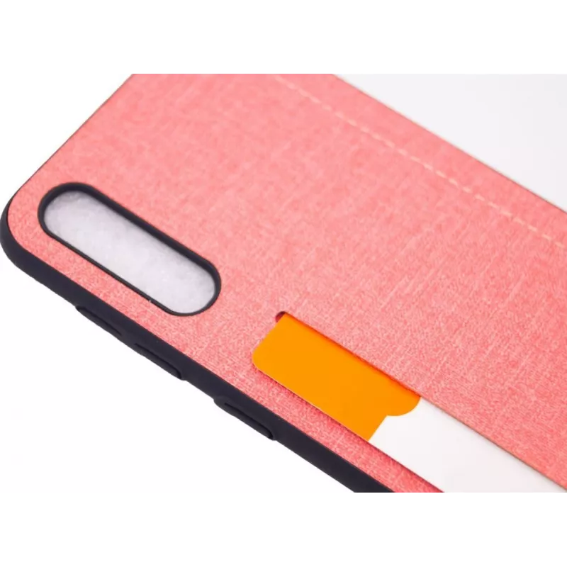 Evelatus Samsung Galaxy A50 Silicone Case Pink