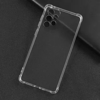 Evelatus Samsung Galaxy A53 5G Military Shockproof Silicone Case TPU Transparent
