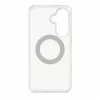 Evelatus Samsung Galaxy A57 Hybrid Case with MagSafe PC+TPU 360 Metal Stand Transparent