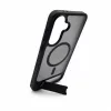 Evelatus Samsung Galaxy A57 Rubber Coated MagSafe Case with Stand Black