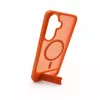 Evelatus Samsung Galaxy A57 Rubber Coated MagSafe With Stand Case Orange