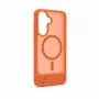 Evelatus Samsung Galaxy A57 Rubber Coated MagSafe With Stand Case Orange