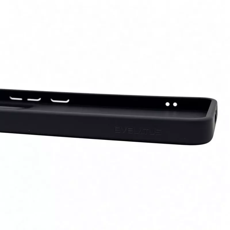 Evelatus Samsung Galaxy A57 Shield Case with MagSafe & Stand Matte Ring Black