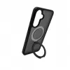Evelatus Samsung Galaxy A57 Shield Case with MagSafe & Stand Matte Ring Black