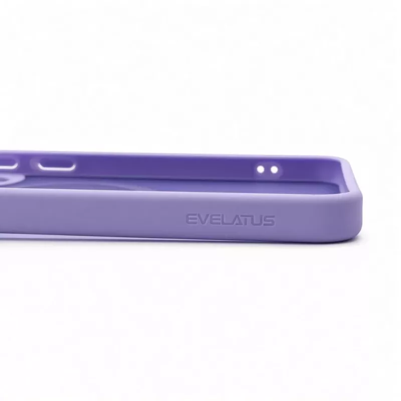Evelatus Samsung Galaxy A57 Shield Case With MagSafe & Stand Matte Ring Lavender Purple