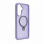 Evelatus Samsung Galaxy A57 Shield Case With MagSafe & Stand Matte Ring Lavender Purple