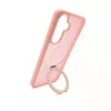 Evelatus Samsung Galaxy A57 Shield Case with MagSafe & Stand Matte Ring Light Pink