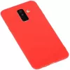 Evelatus Samsung Galaxy A6 Plus 2018 Nano Silicone Case Soft Touch TPU Red