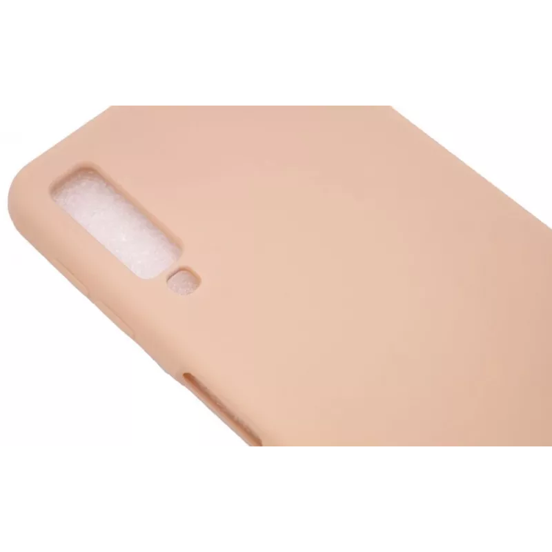 Evelatus Samsung Galaxy A7 2018 Nano Silicone Case Soft Touch TPU Pink Sand