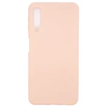 Evelatus Samsung Galaxy A7 2018 Nano Silicone Case Soft Touch TPU Pink Sand