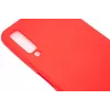 Evelatus Samsung Galaxy A7 2018 Nano Silicone Case Soft Touch TPU Red