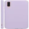 Evelatus Samsung Galaxy A70 Nano Silicone Case Soft Touch TPU Blue