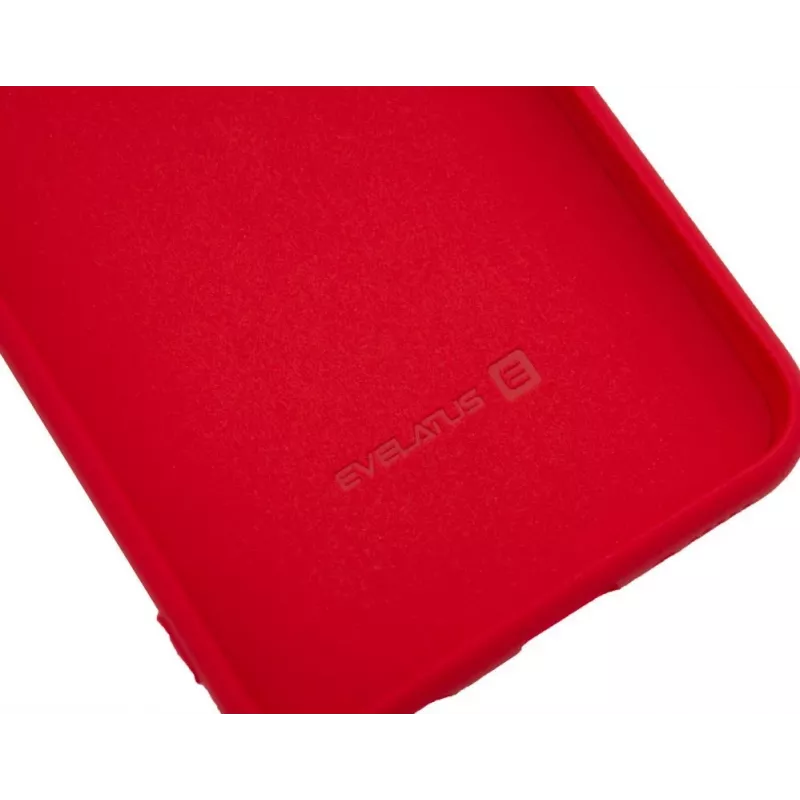 Evelatus Samsung Galaxy A70 Nano Silicone Case Soft Touch TPU Red